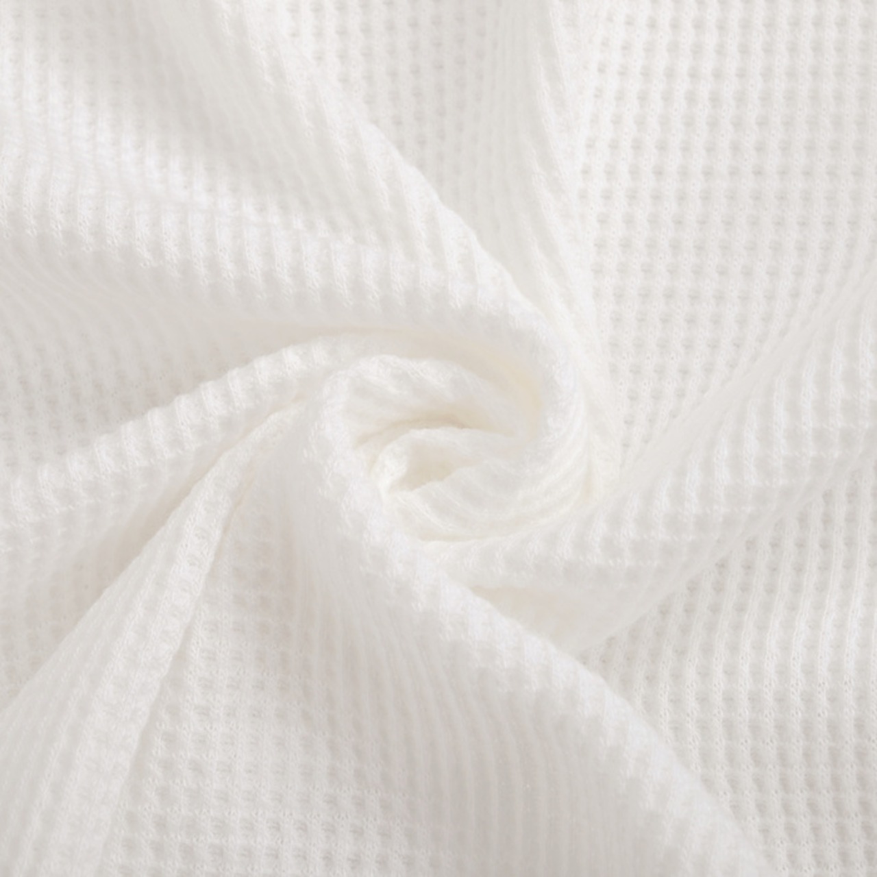 WIGGLE ROGO WAFFLE HENLEY TEE -White-　[T0062]
