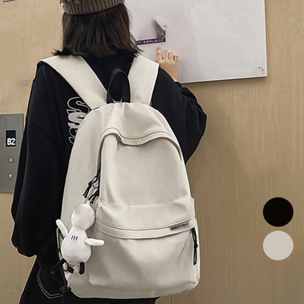 【シンプル&ベーシック大人カジュアルデイパック★】シンプルリュックサックデイパック2カラー