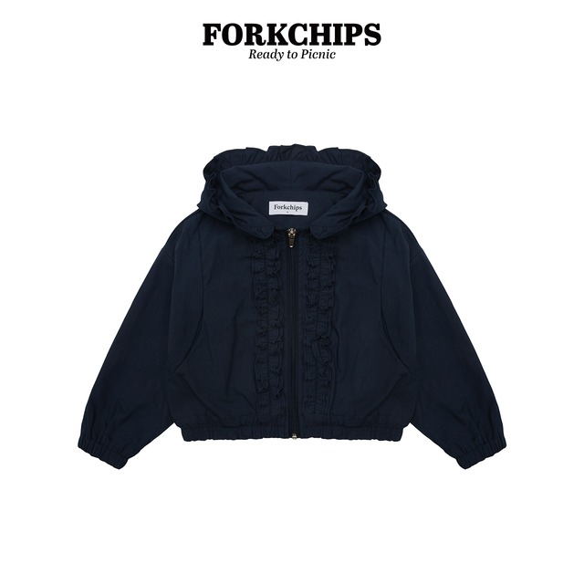 【取寄】fork chips｜bloom frill jumper｜ブルームフリルジャンパー｜M-JXL｜kids&jr｜26 spring
