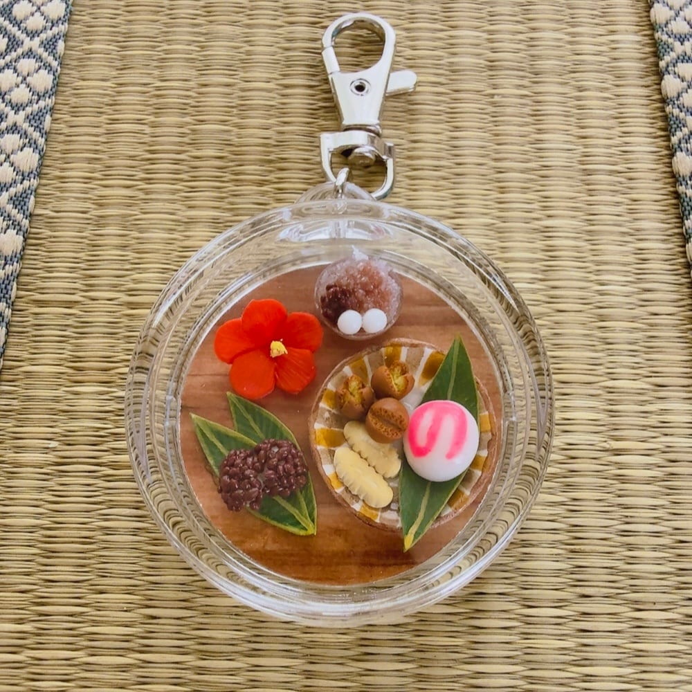 リングドーナツ ドーナツ ストラップ（ホワイトチョコ） キーホルダー