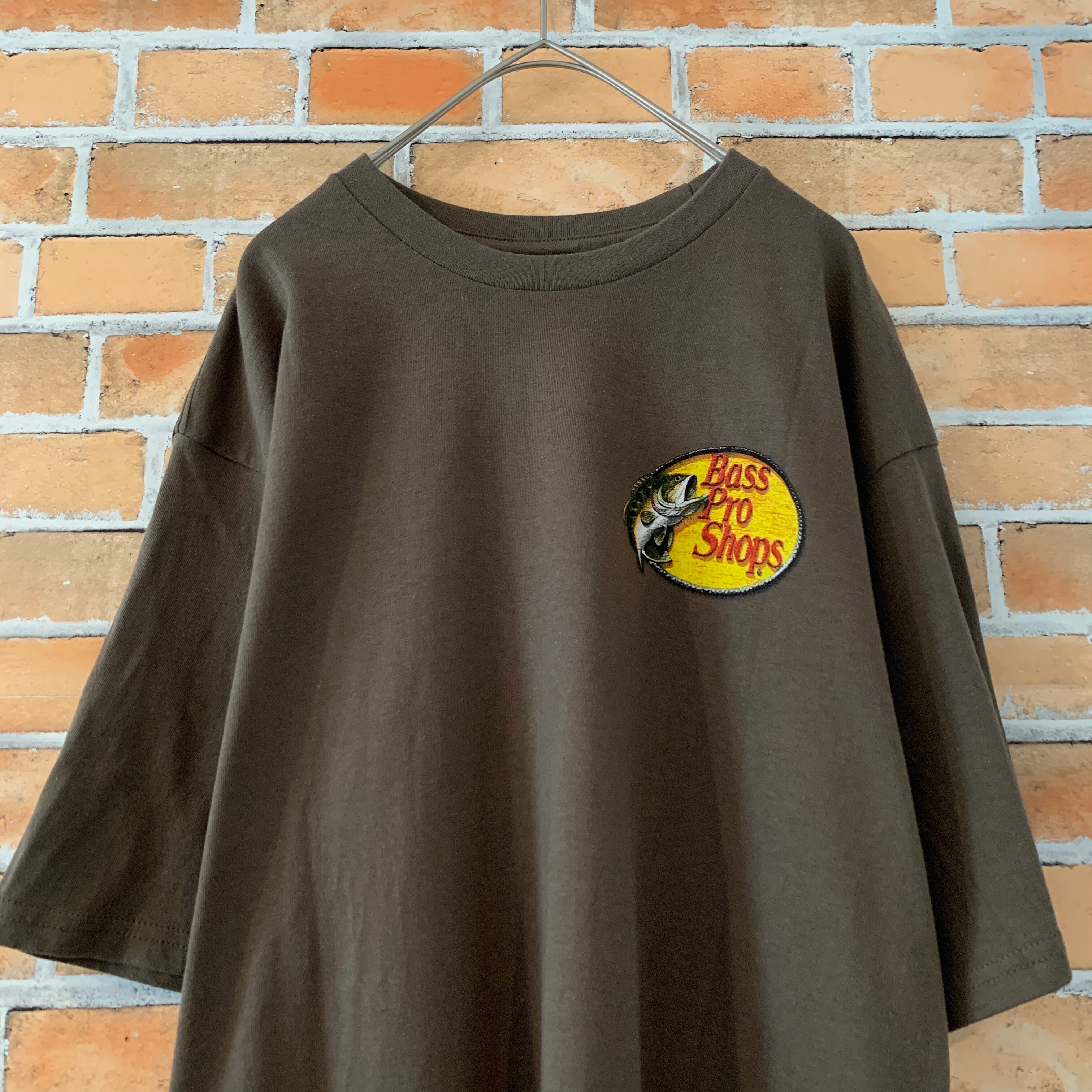 BASS PRO SHOPS】 バックプリント ワンポイント ロゴ Tシャツ 釣り ...