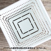 Meshpot STANDARD 6cm ホワイト