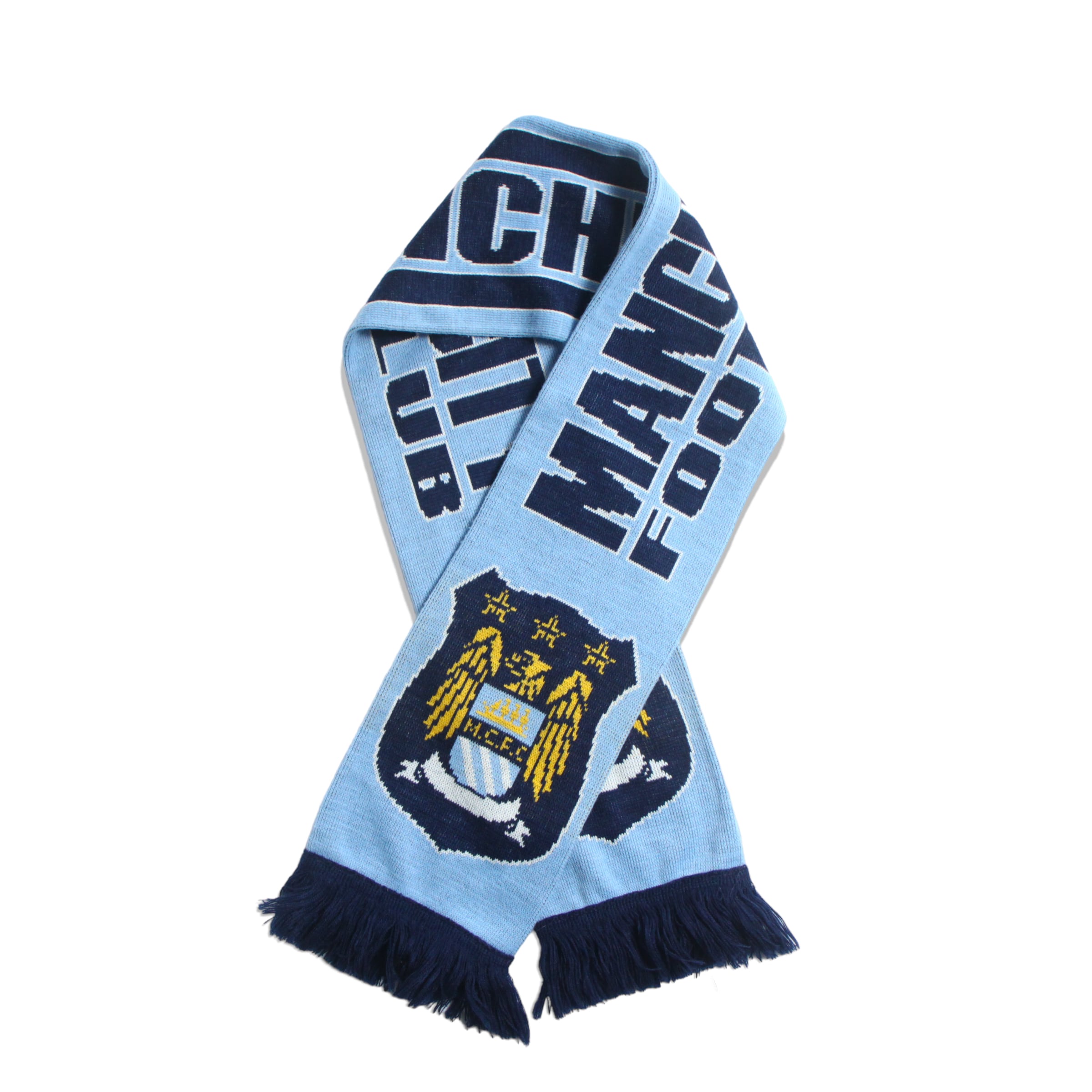 マンチェスターシティ サッカーマフラー Manchester city 現地購入 - 小物