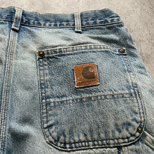 推定00s デニム ダブルニー Carhartt W 31 L 30 詳細写真2