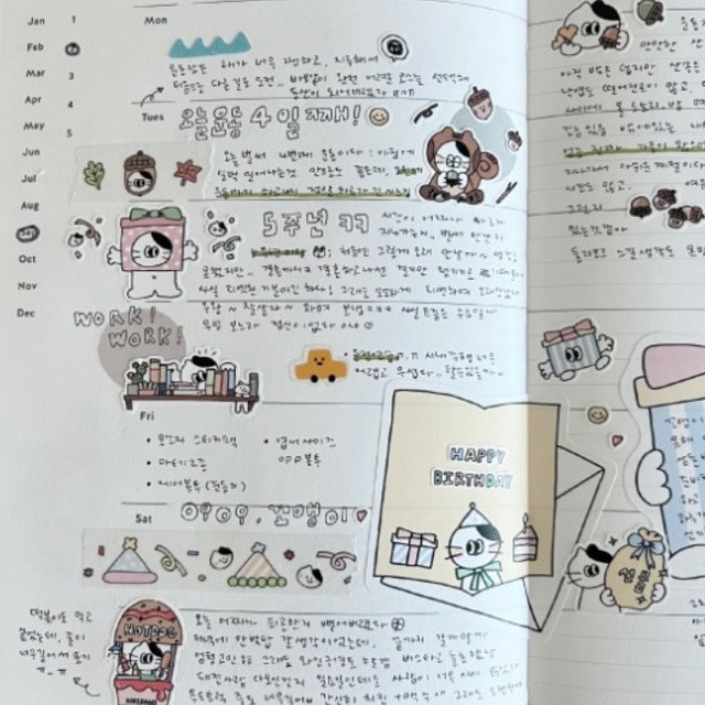 KEYKEYMADE 〔sticker -どんぐり-〕