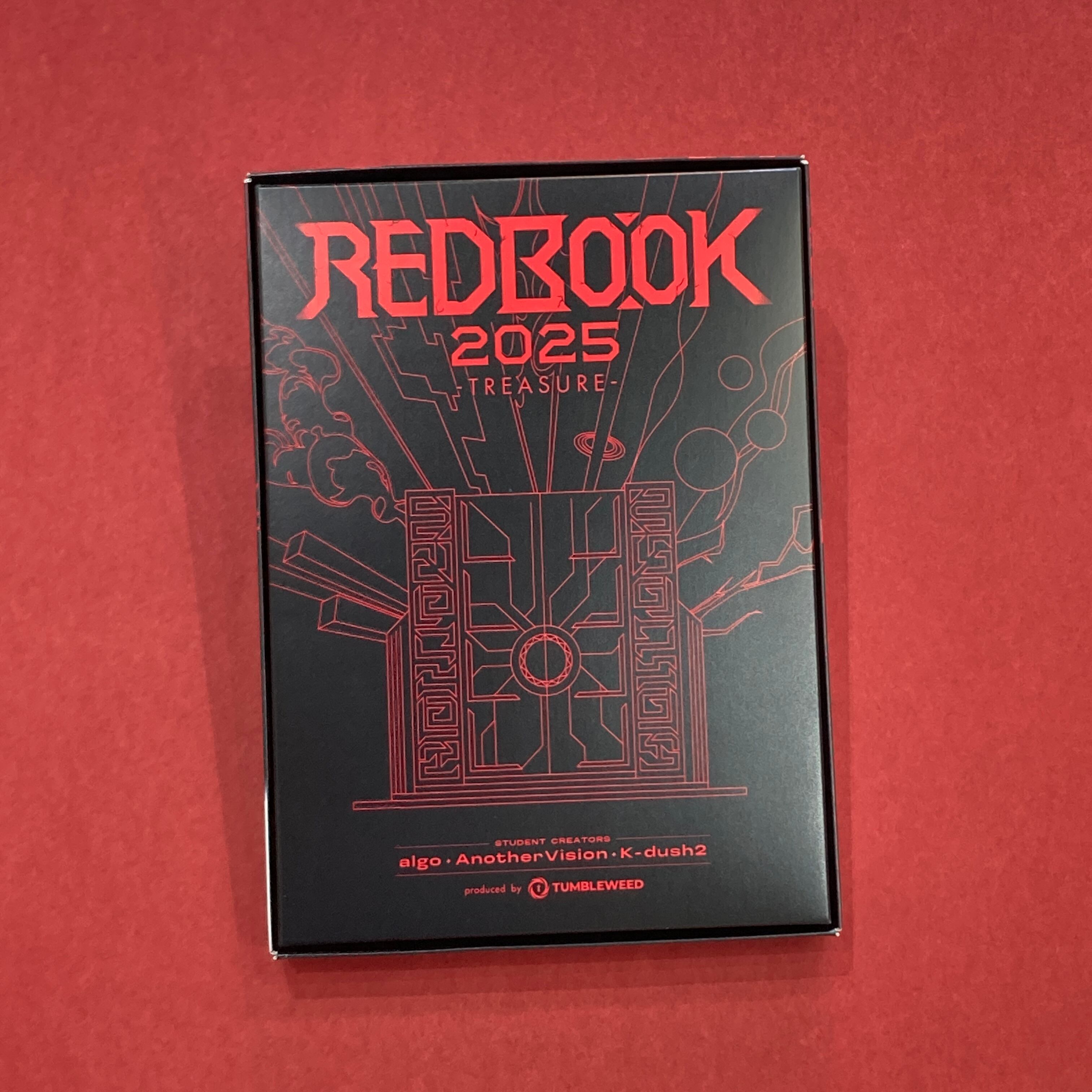 赤の書 タンブルウィード×学生団体】 REDBOOK 2025 -TREASURE- 制作：タンブル