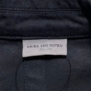 DRIES VAN NOTEN cotton tailored jacket