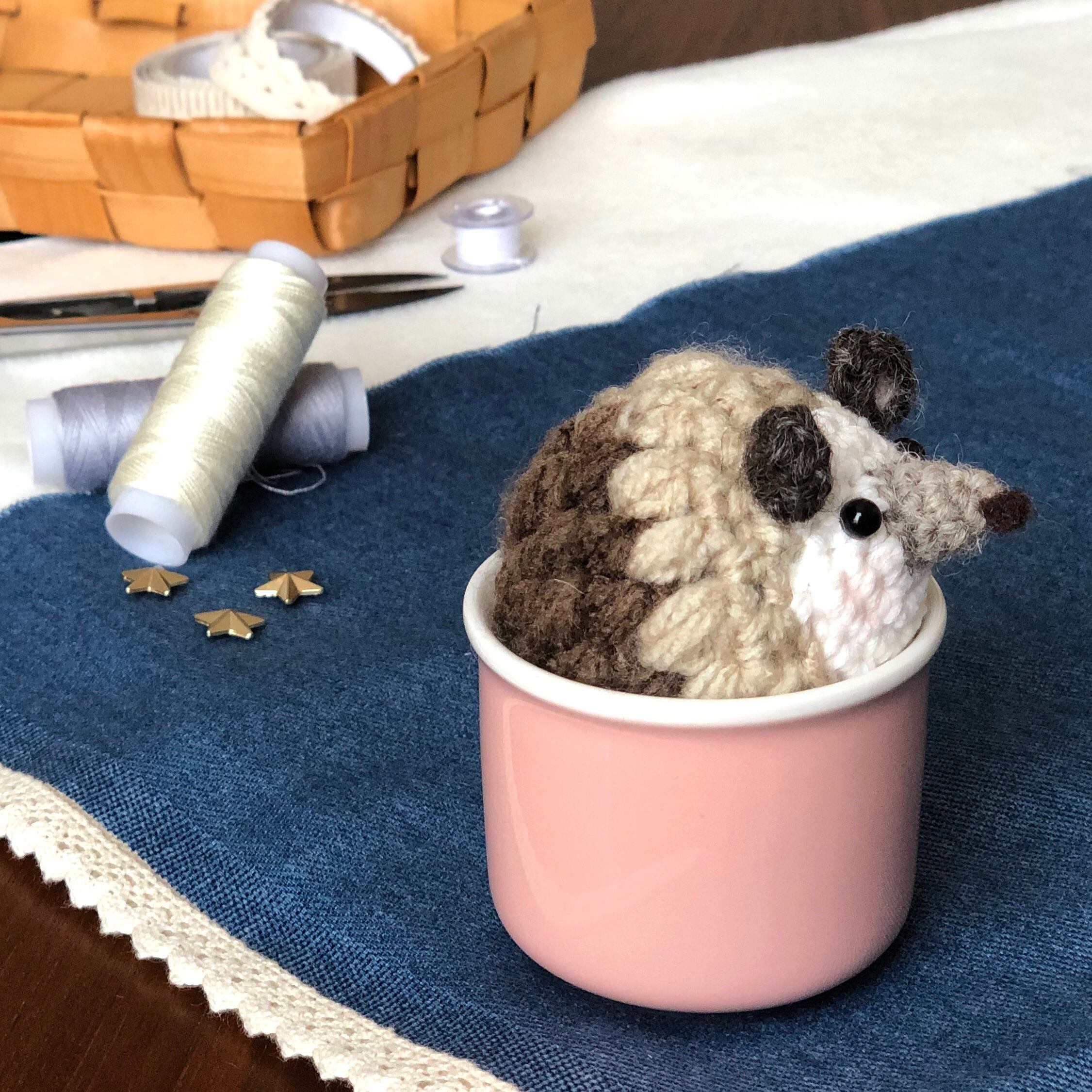 はりねずみ ピンクッション インスタ映えにかわいい ハリネズミ 編み