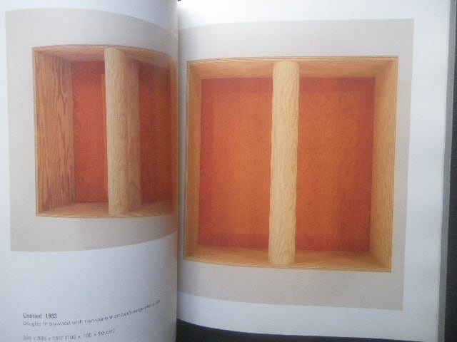 ドナルド・ジャッド Donald Judd Late Work ミニマルアート 立体作品