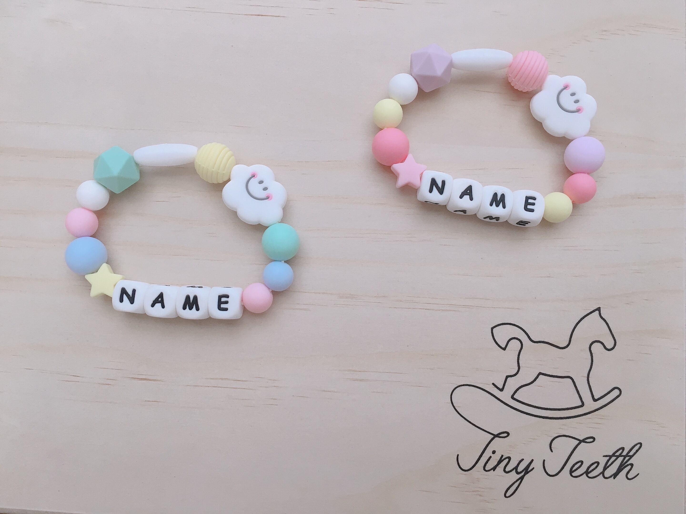 簡単オーダーメイド♡抱っこ紐用歯固め | *plumeria makana*