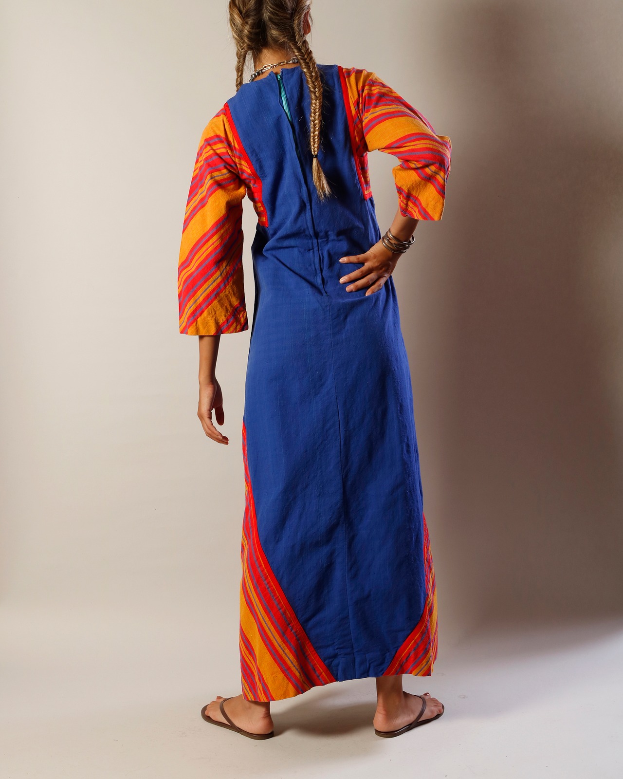 1970's Roberta Vercellino y Luis / Festival Dress