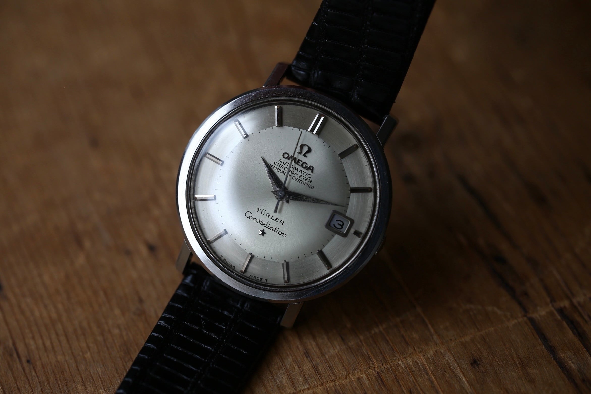 OMEGA】 1966年製 オメガ コンステレーション デイト 12角 チューラー