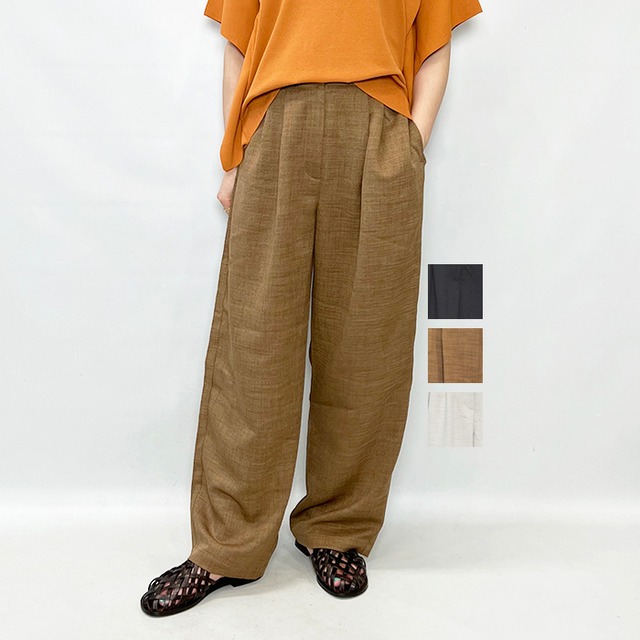 HeRIN.CYE へリンドットサイ Cocoon pants 530IAT31-1011 2025秋冬新作 [送料無料]