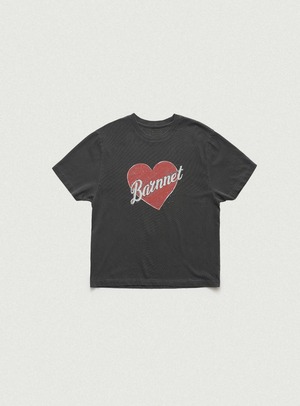 [The Barnnet] Heart Logo Pigment T-Shirt 正規品 韓国ブランド 韓国通販 韓国代行 韓国ファッション ザ バーネット ザバーネット 日本 店舗