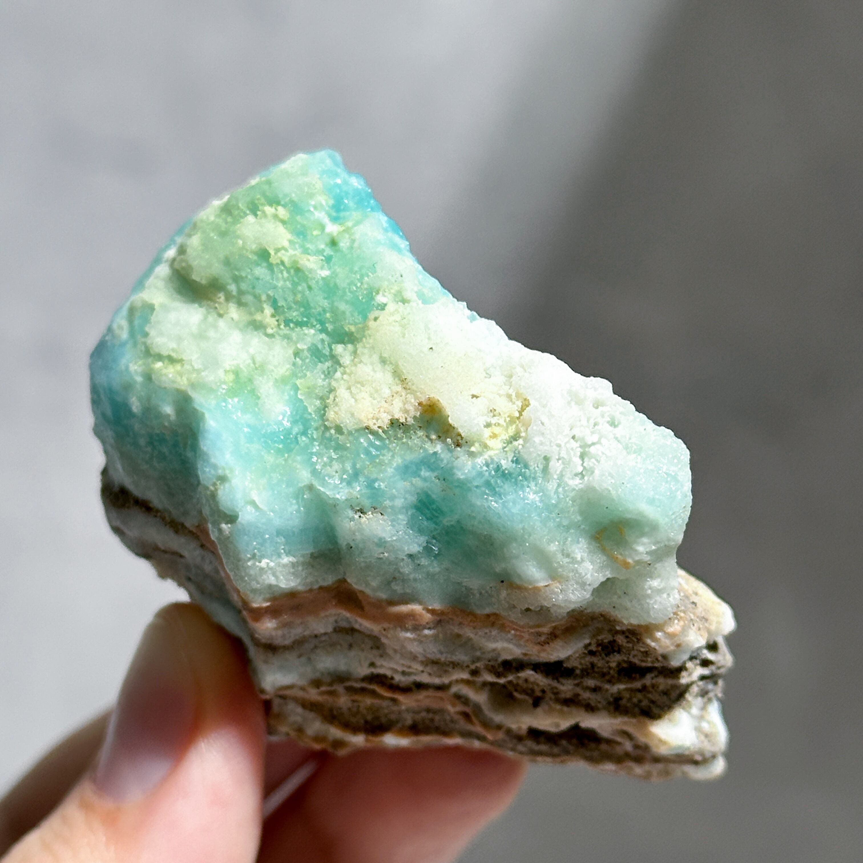 ブルーアラゴナイト 原石82◇ Blue Aragonite ◇天然石・鉱物