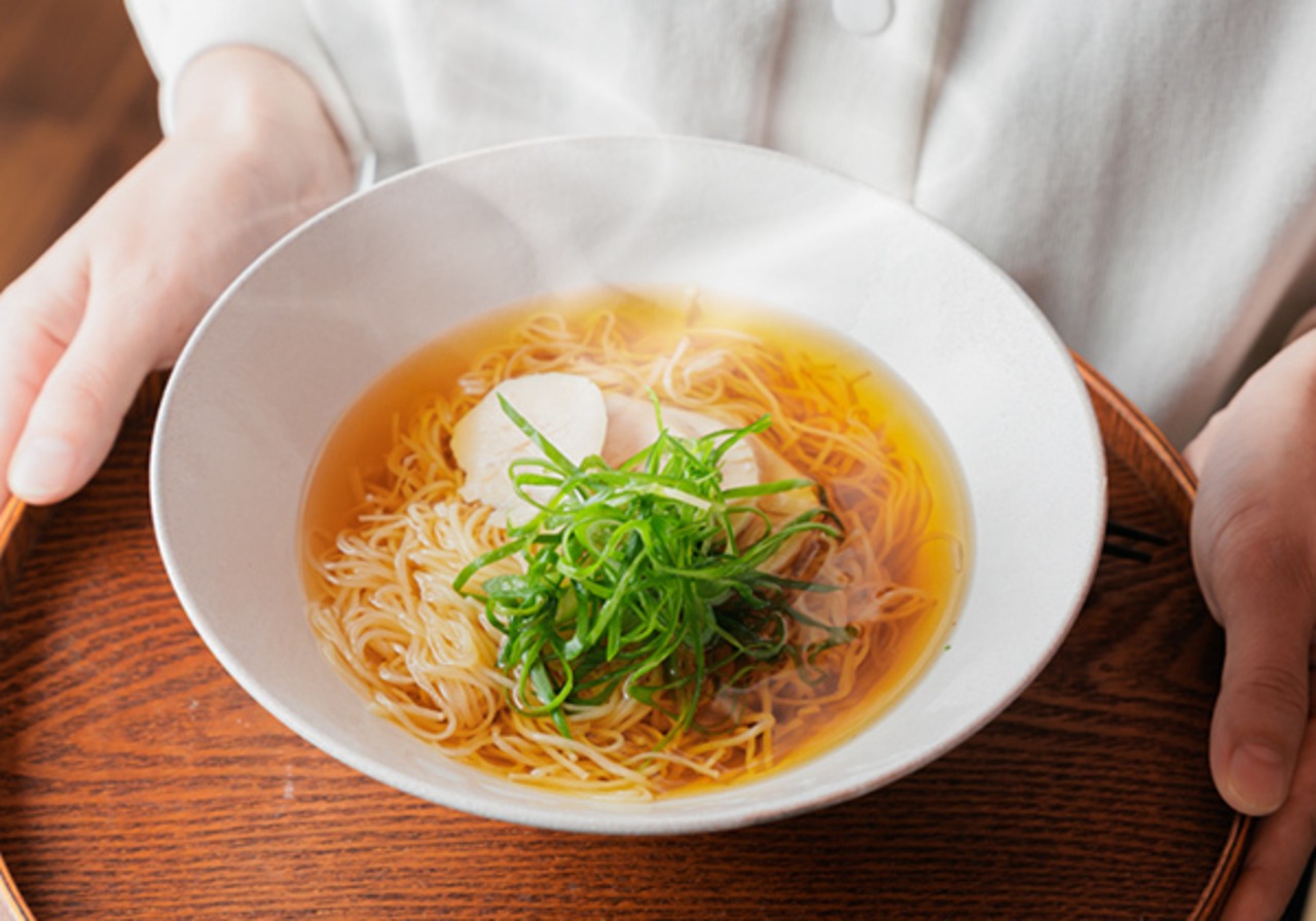 九条ねぎと地鶏の旨出汁にゅうめん・画像9