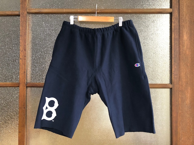 CHAMPION REVERSE WEAVE BROOKLYN SWEAT SHORT PANTS (NAVY)