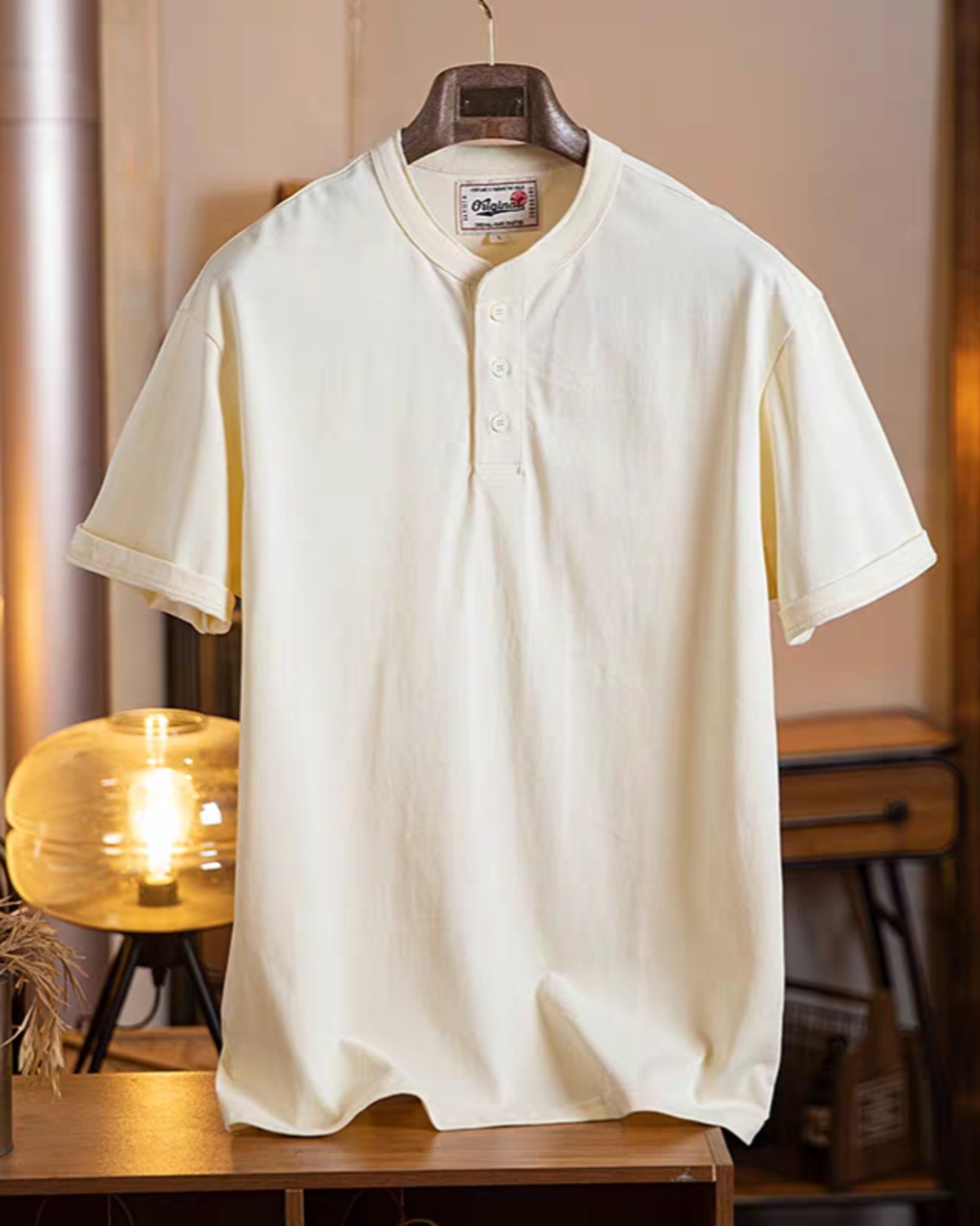 Retro Cotton T-Shirt  K0459