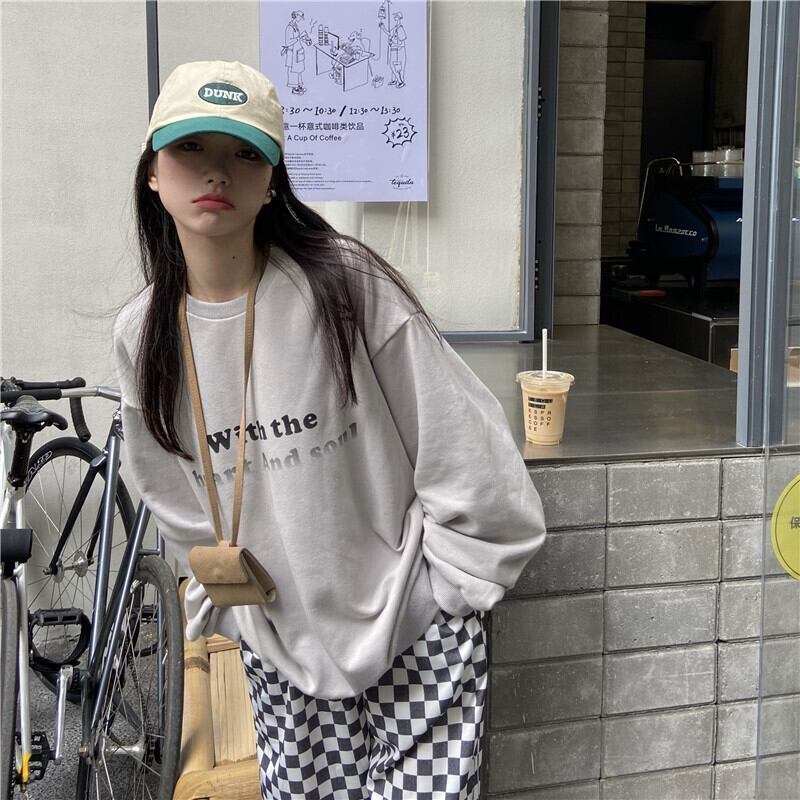 グレープルオーバー セーター オータムプリントトップス コート ロング 秋物 モンロー37590816480