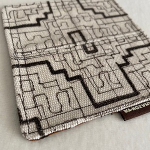 帆布ポットマット　両面　12x11cm コースター