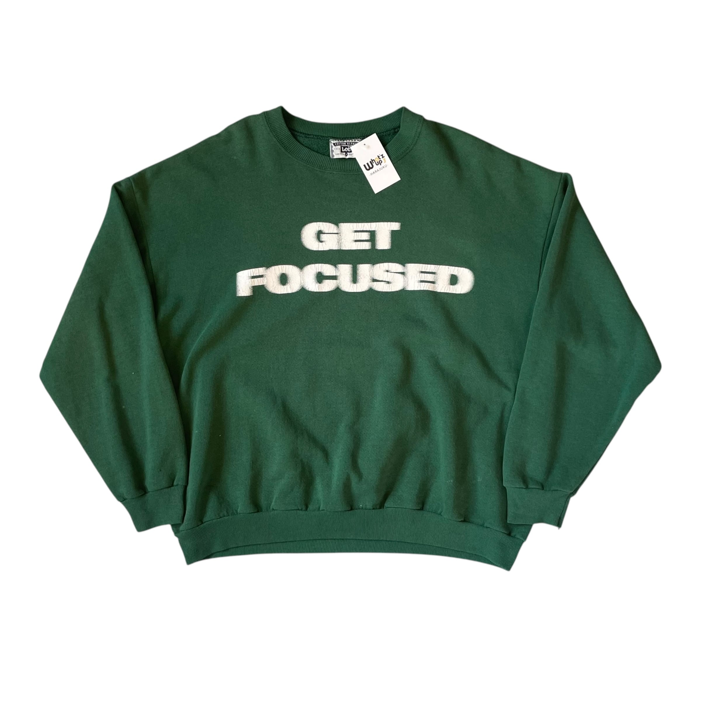 1990s GET FOCUSED "Motion Logo" Sweat