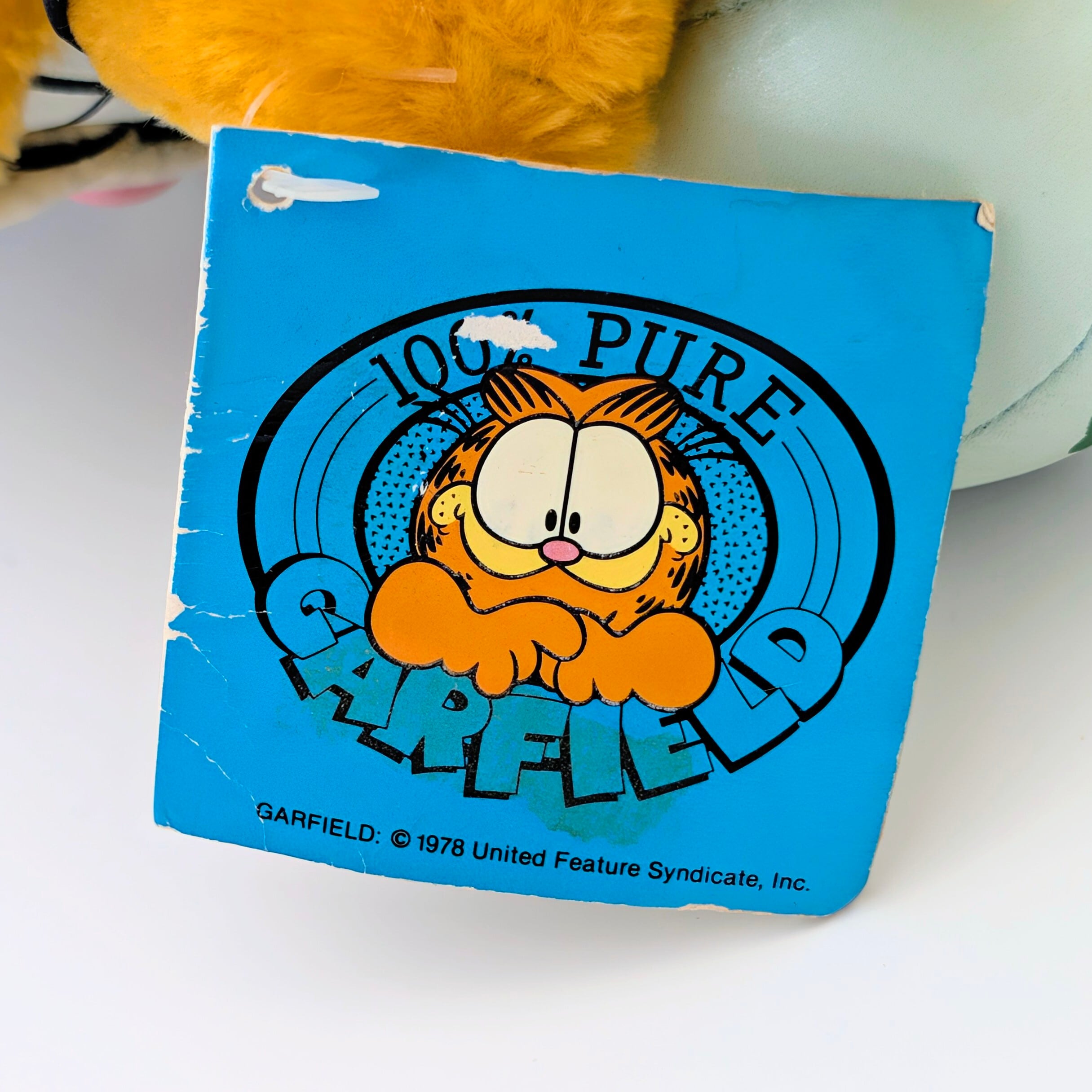 ☆ VINTAGE 1980年代初期 ☆【 Garfield ( ガーフィールド ) 】『 GARFIELD WORLDLY GRAD 卒業式ガーフィールド ワールドリー グラッド』Look out world! / ぬいぐるみ / プラッシュ / plush / 1980年代年製 〚アメリカン雑貨 アメトイ〛