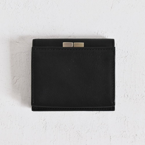 【Unisex】 SLOW  |  bono clasp mini wallet　スロウ  |  口金レザーミニウォレット
