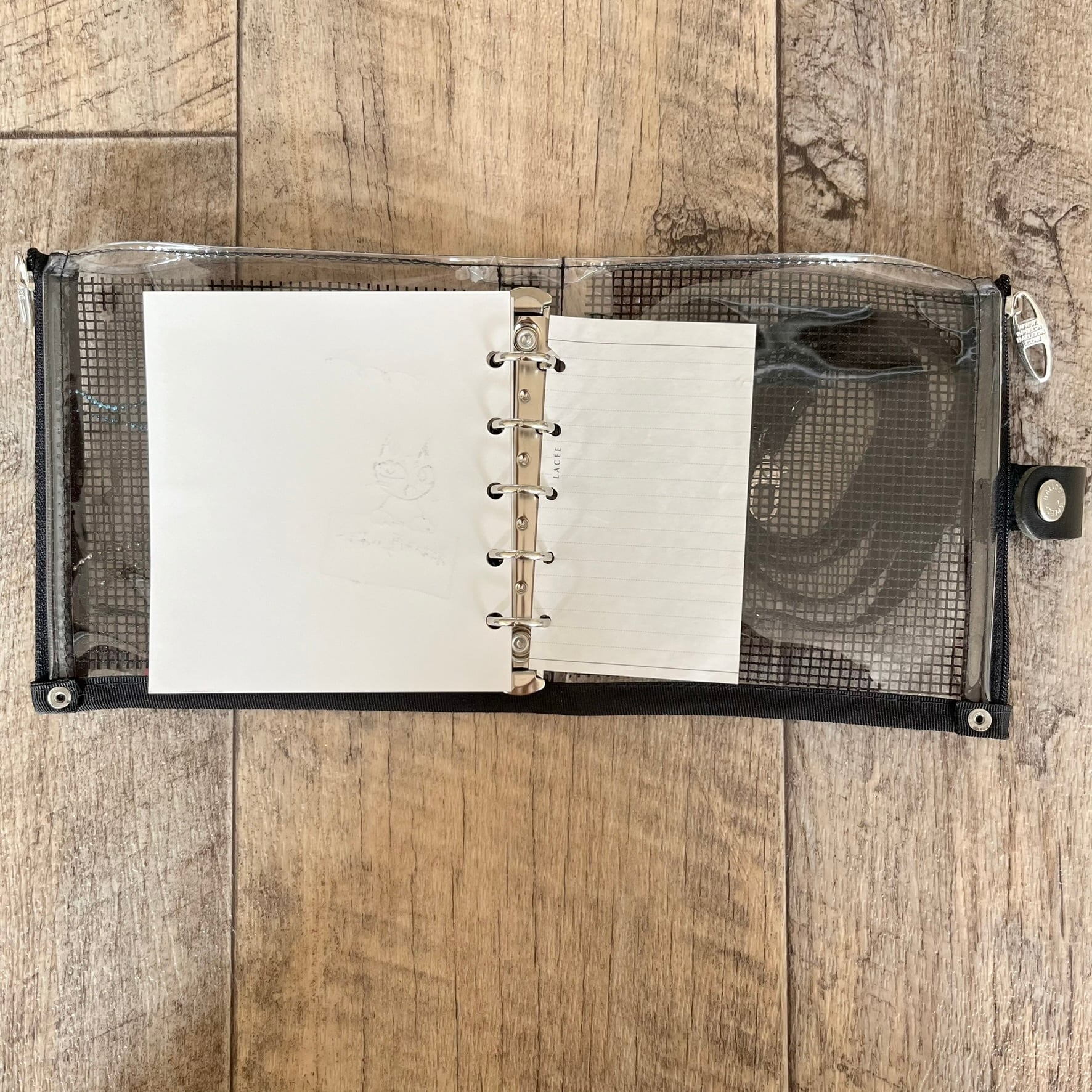 カラードバインダーR【ミニ5穴バインダー】専用リフィル 3種類