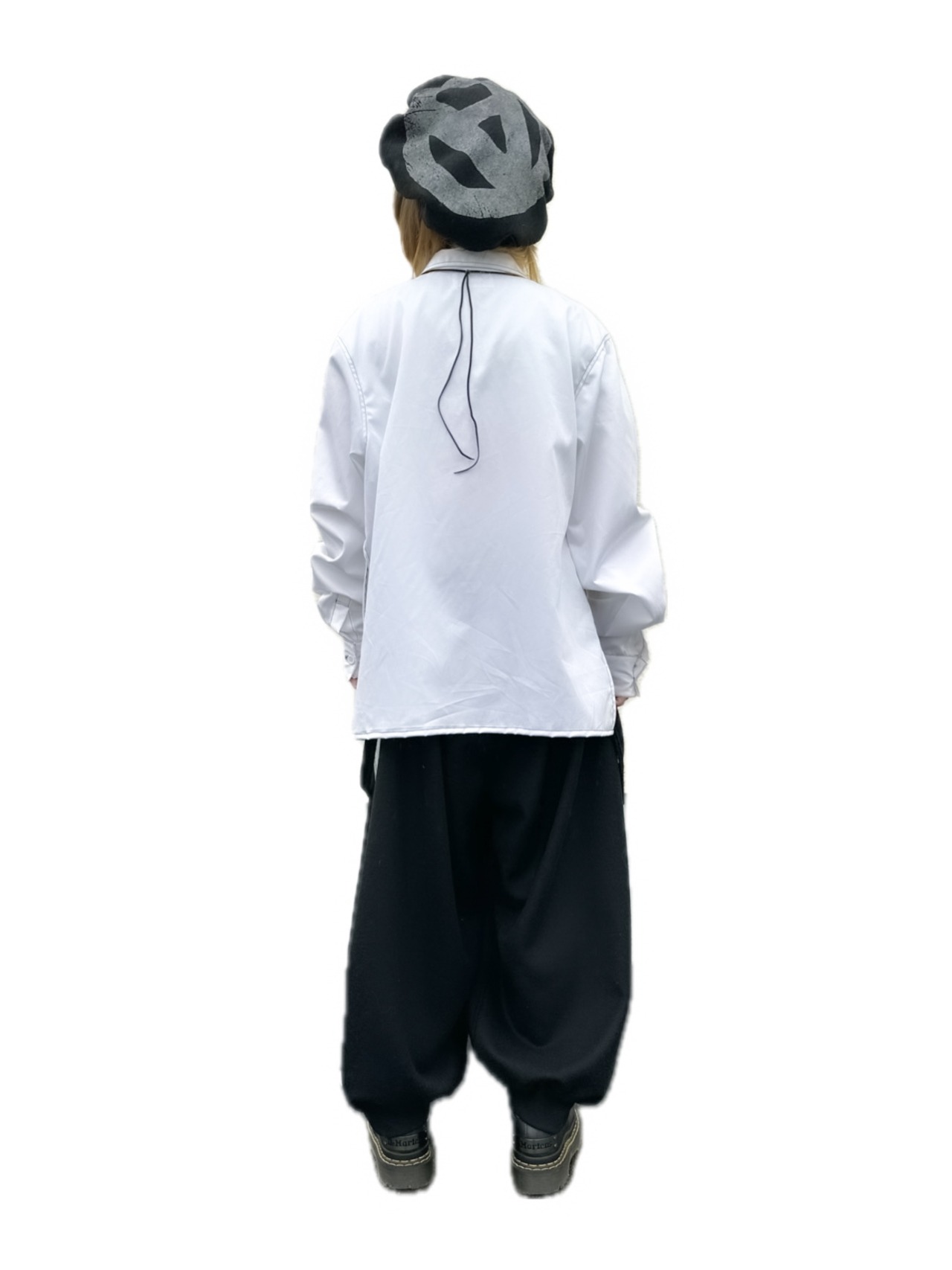 UNFINISHEDサスペンダーカボチャパンツ25029