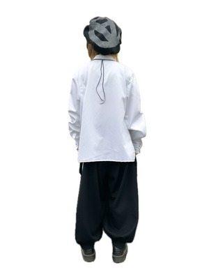 UNFINISHEDサスペンダーカボチャパンツ25029