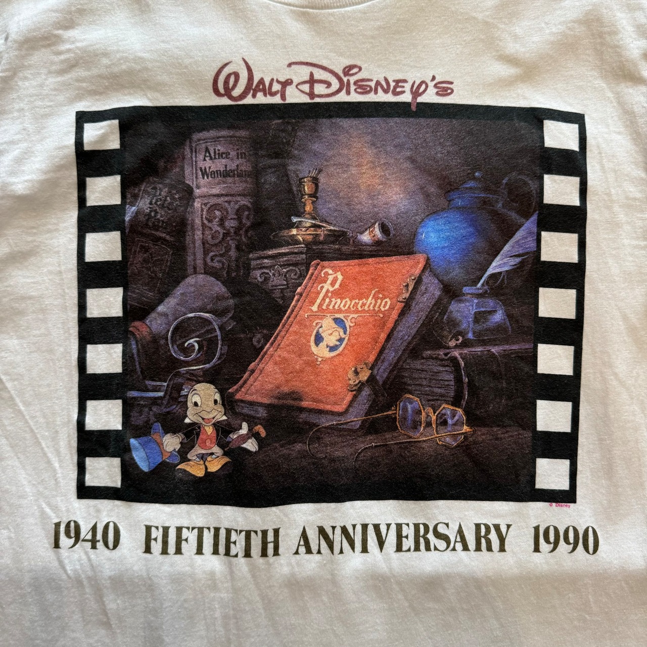 90s フィルムシリーズ ジミニークリケット Tシャツ | RIDDLE clothing