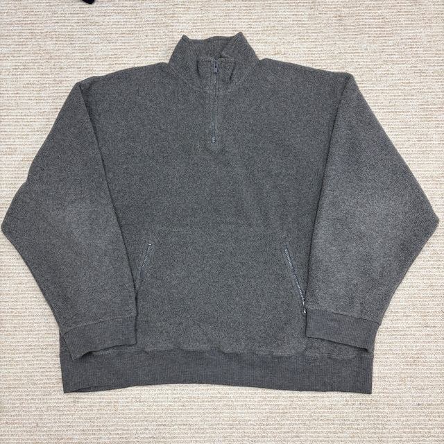 POLO SPORT H/Z FLEECE JACKET GREY 1990'S OLD