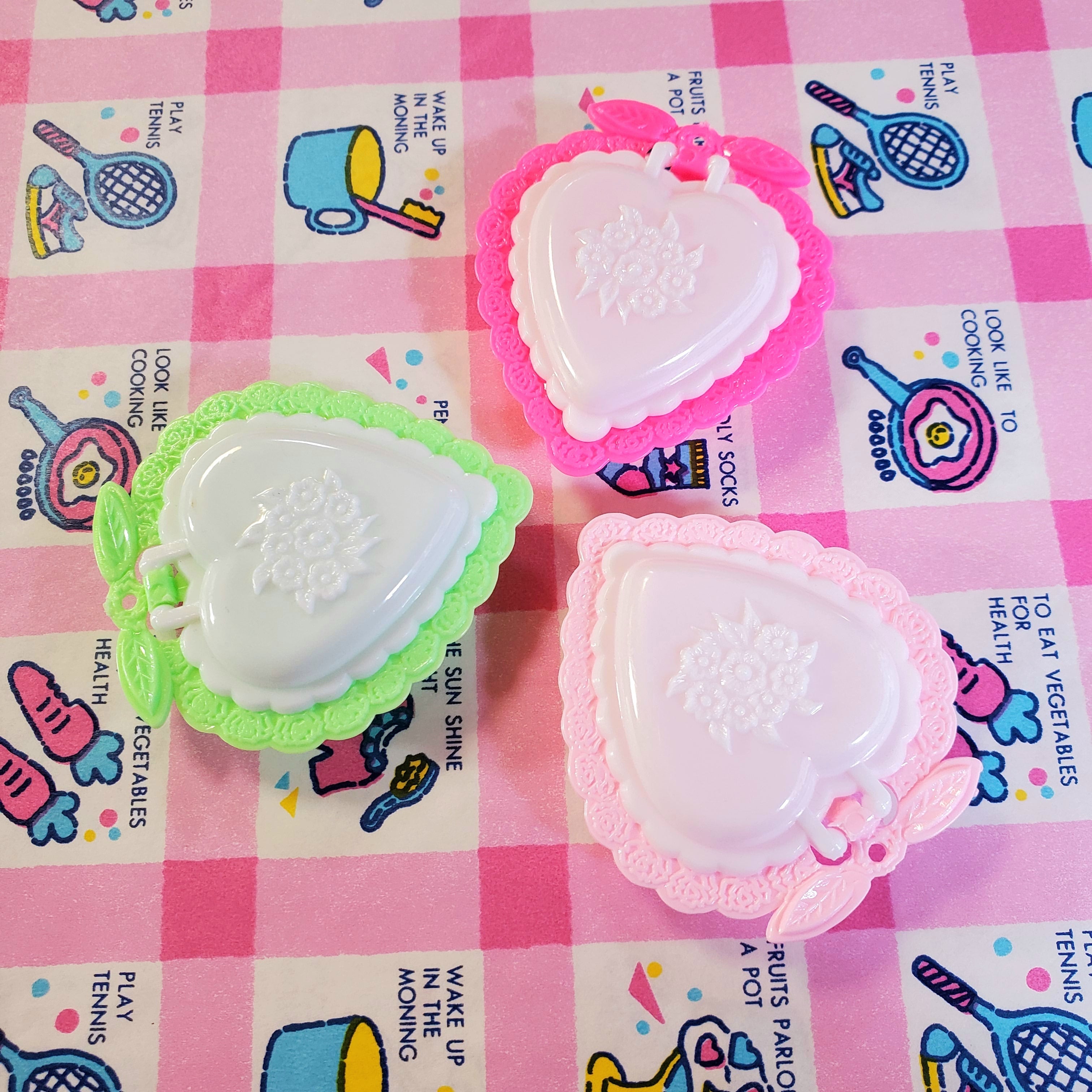 ビンテージ！ ハート型小物入れ ♡ハート型小物入れ（3種類）♡ 1P | レトロ雑貨屋いゆたこよ