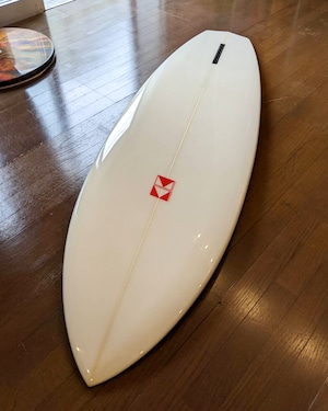 KatsuKawaminami Surfboards “ KK Diamondtail " 6’4”  Single "
