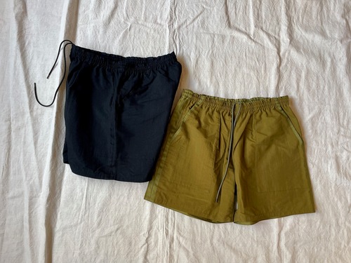 roundabout / Nylon Poplin Easy Shorts