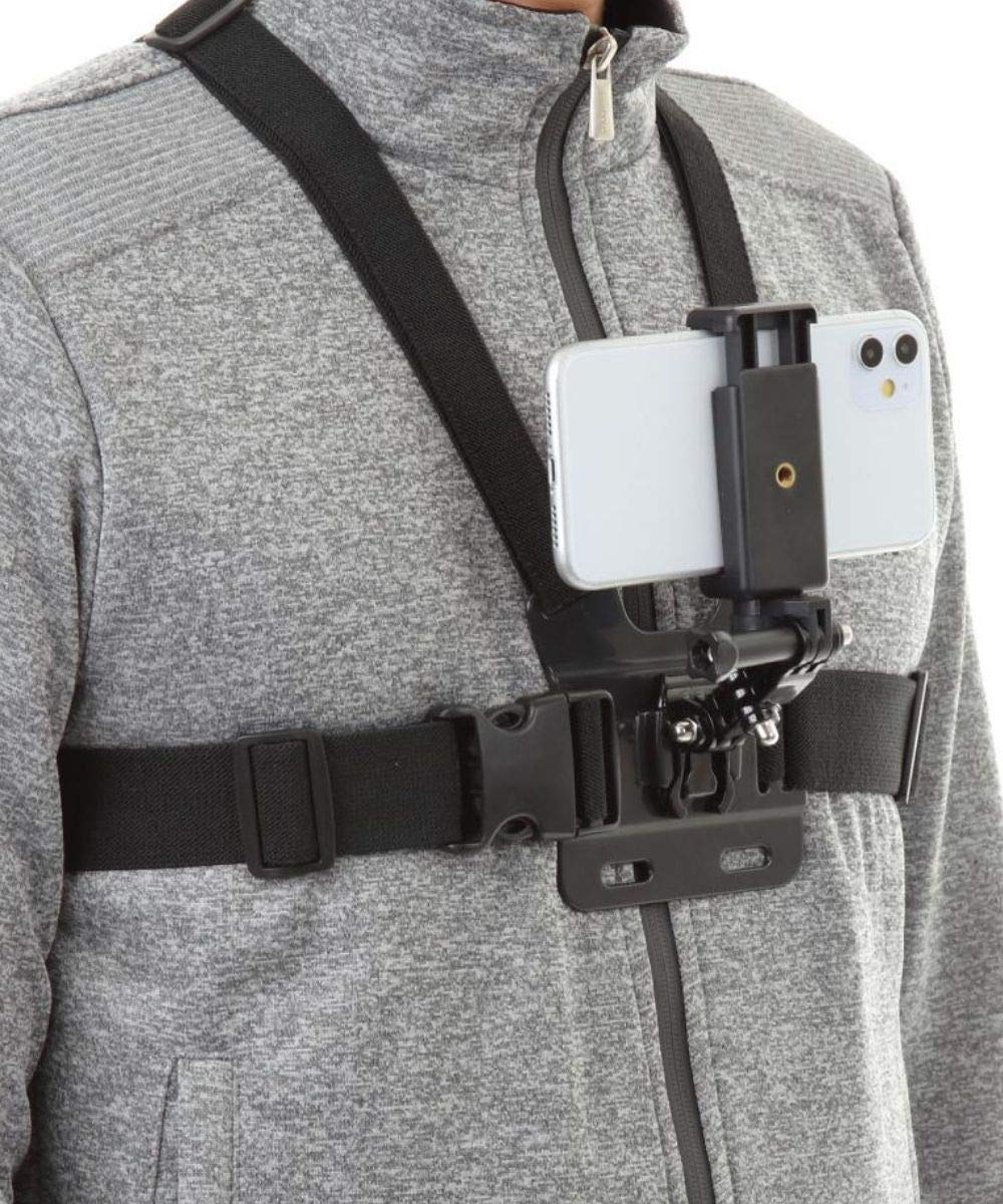 【数量限り】チェストハーネス GoProに適合する アクセサリー スマホ その他アクションカメラ対応