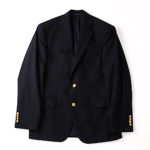 【極美品】BROOKS BROTHERS Loro Piana Made in Canada wool Navy blazer size38S gold button extra condition /ブルックス ブラザーズ ロロピアーナ 高級生地 ウール 紺ブレ ネイビー ジャケット サイズ38 SH 金ボタン 定価約20万 カナダ製