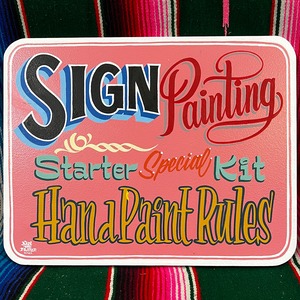 POD "Sign Painting Starter Kit -Waterbase-"