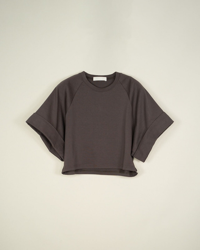 RAGLAN T-SHIRT / CHACOAL