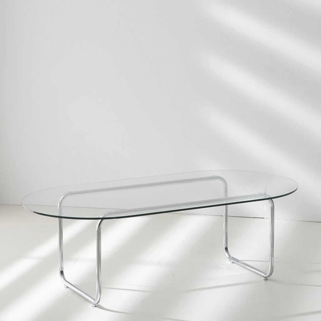 T round glass table / T ラウンド ガラス テーブル ダイニング