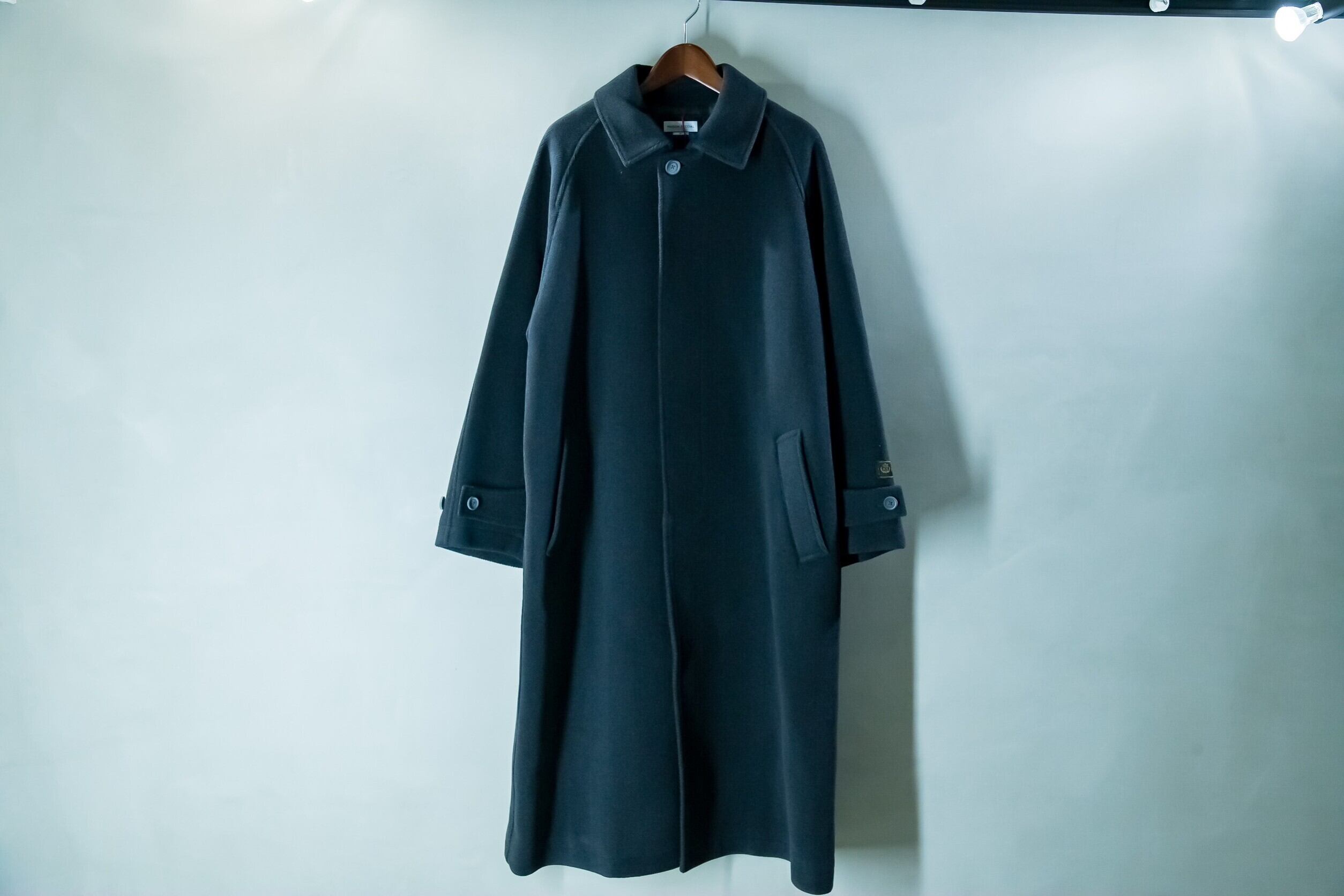 MAISON SPECIAL ステンカラーコート　ウール100% MAISON SPECIAL（メゾンスペシャル） ステンカラーコート コート