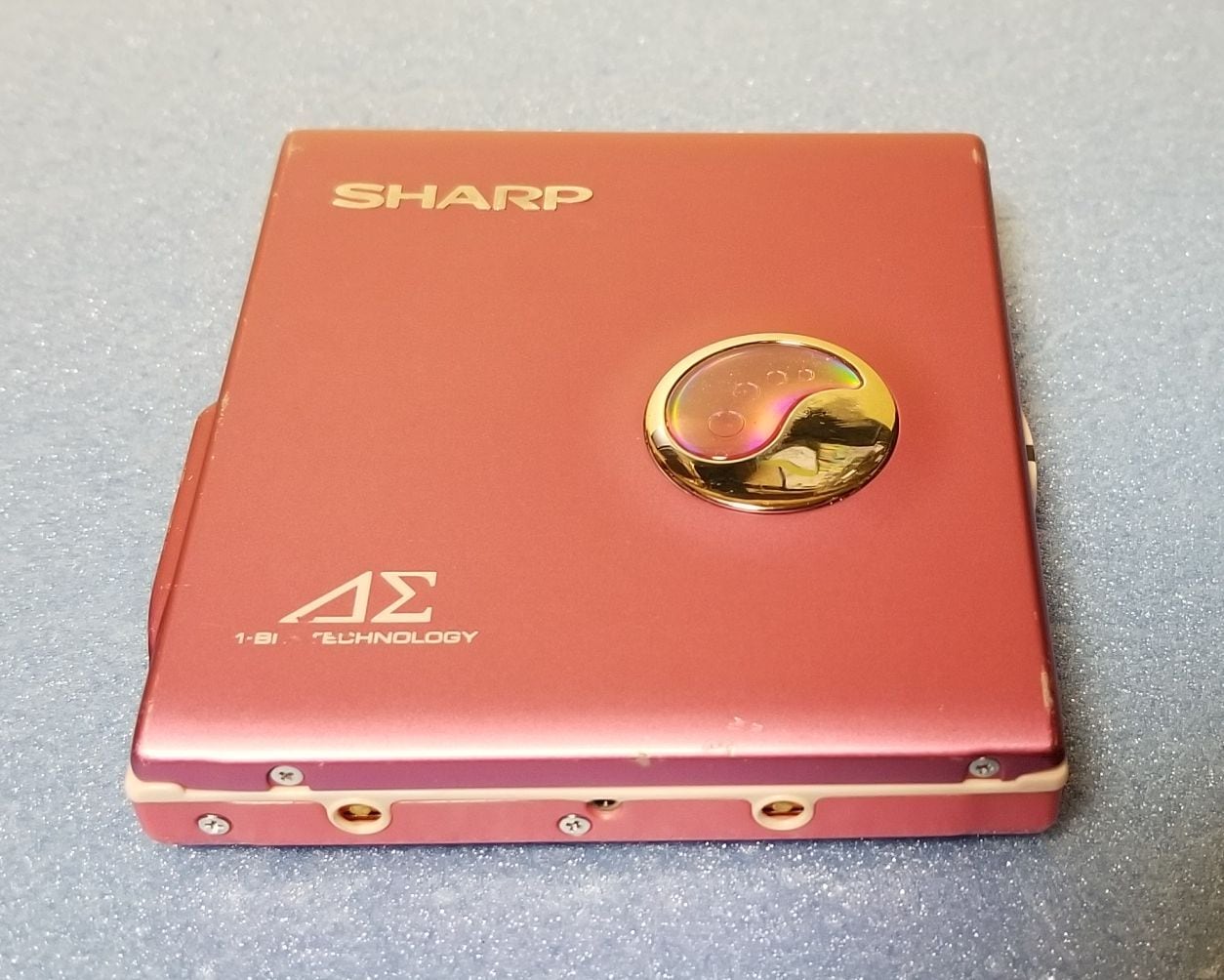 SHARP ポータブルMDプレイヤー AUVI MD-DK301（動作確認済）