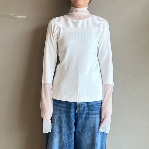 10月末入荷！【 ROSIEE 】シアードッキングニット