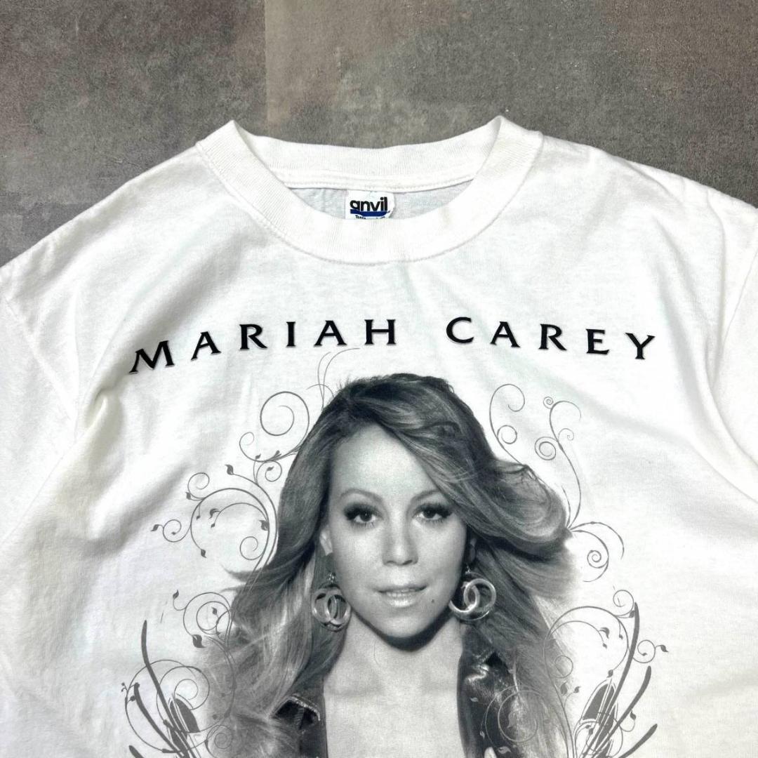 マライア・キャリー 半袖 Tシャツ L ホワイト Mariah Carey 2010 ...