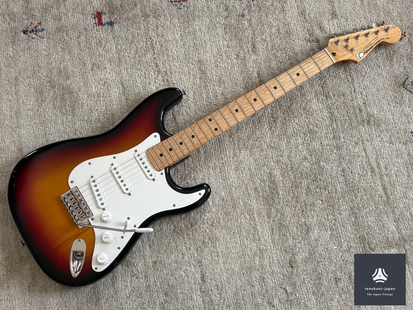 FERNANDES 石ロゴ　ストラトキャスターFST-60？ Fernandes FST-60 '78-'79 ISHI Logo / Stratocaster Type | tenokuni