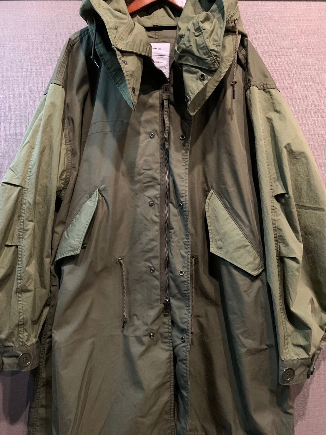 KHA:KI / カーキ NEW TYPE-65 COAT モッズコート ミリタリーコート