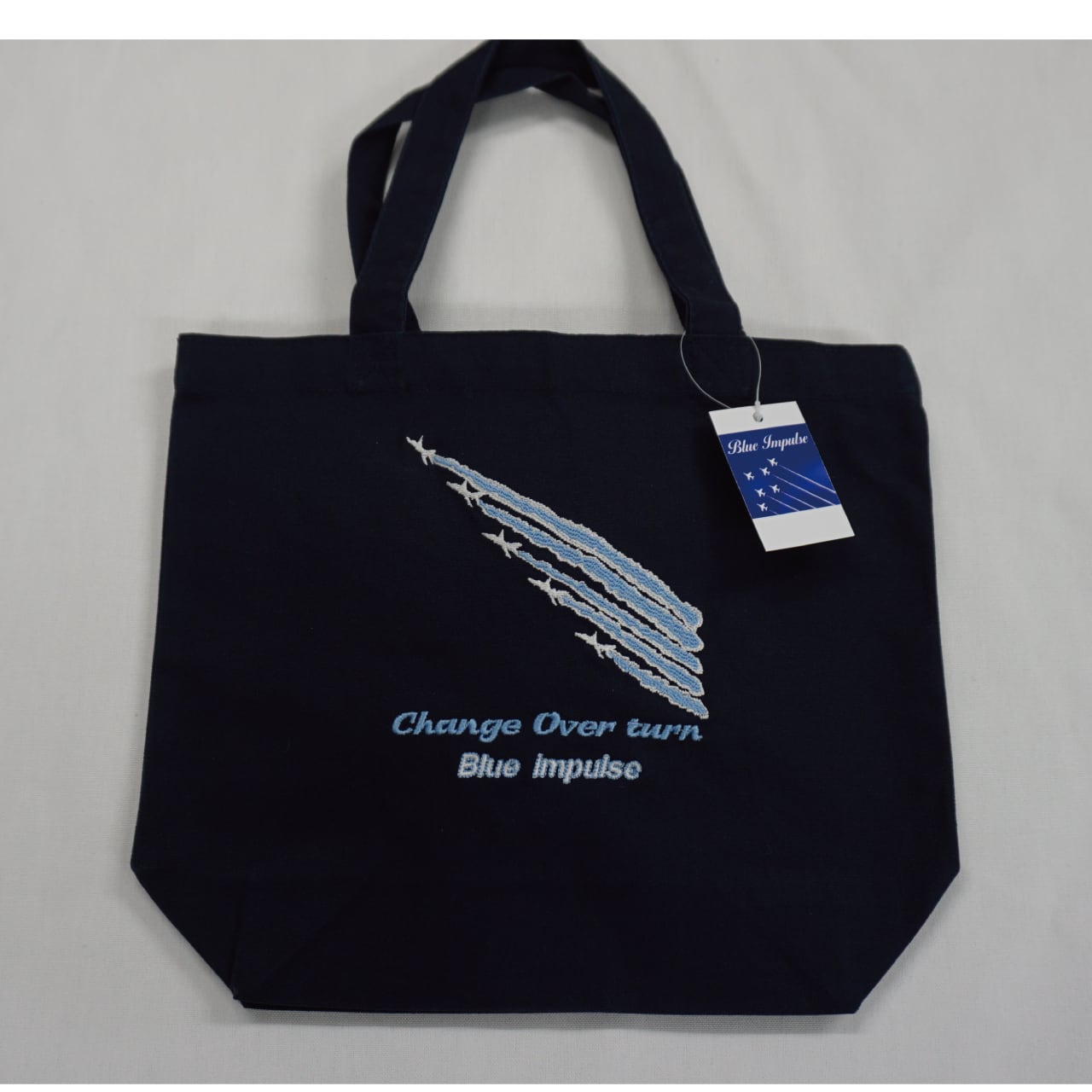 トートバック紺 ブルーインパルス⑤ アクロバット飛行 【サンライズ