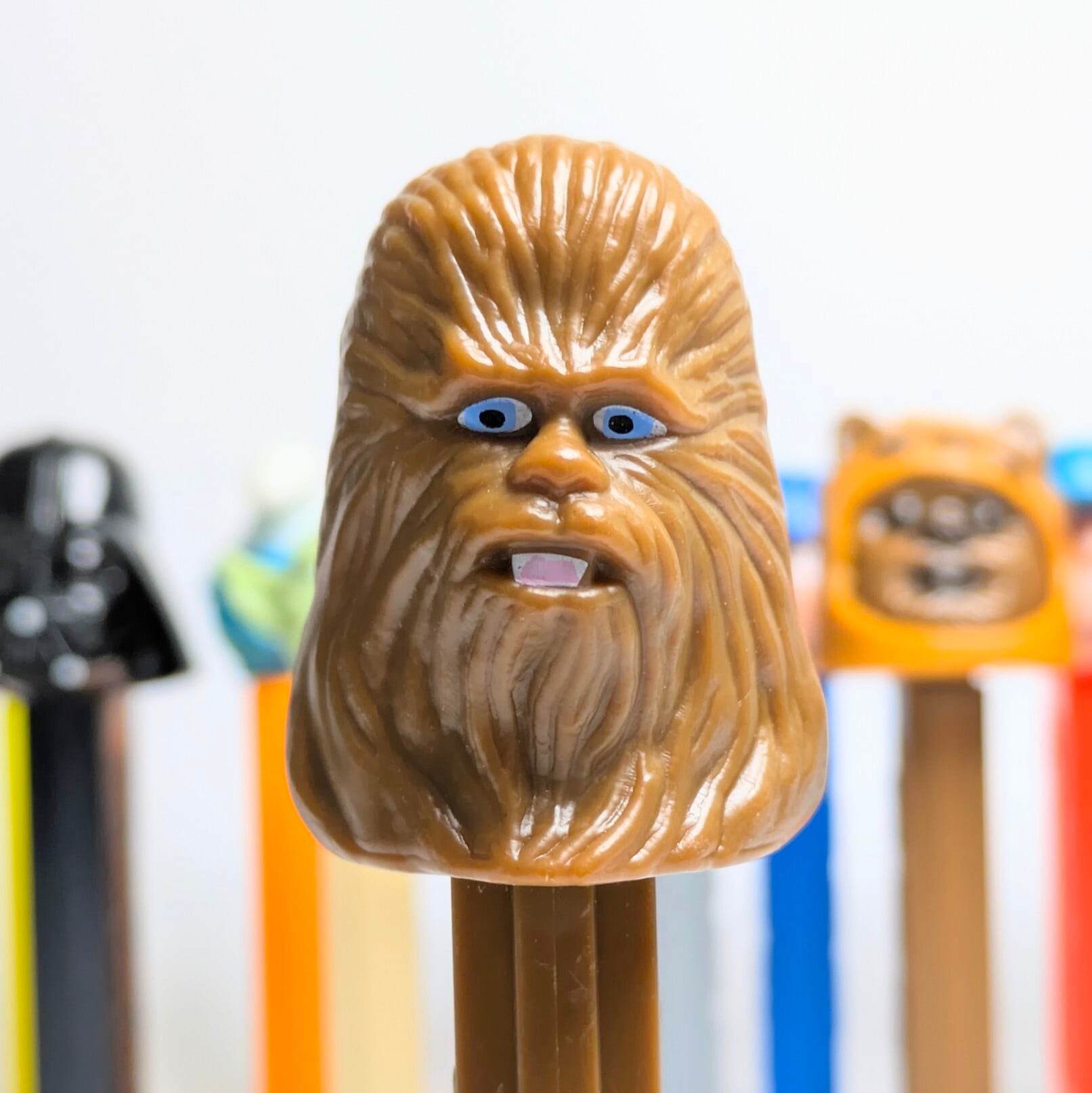 ☆ VINTAGE1997 ☆【 STARWARS / スターウォーズ ) 】PEZ / ペッツ 『 チューバッカ / チューイ 』 ウーキー族〚アメリカン雑貨 アメトイ〛
