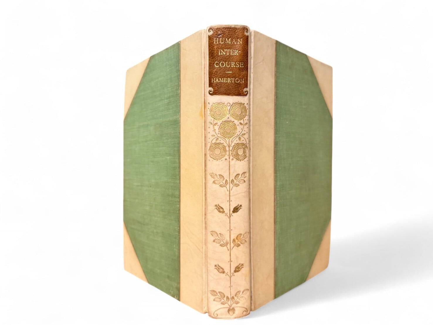 【SL577】【SPECIAL BINDING】Human Intercourse(1898) /Philip Gilbert Hamerton