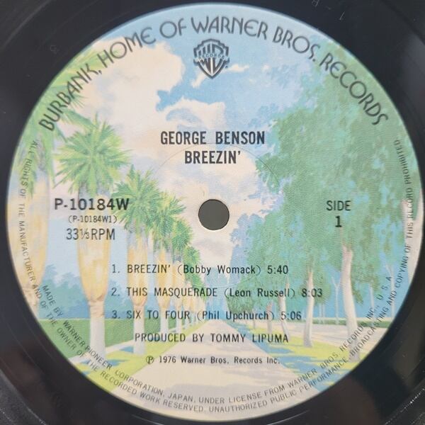 George Benson / Breezin' [P-10184W] - 画像3